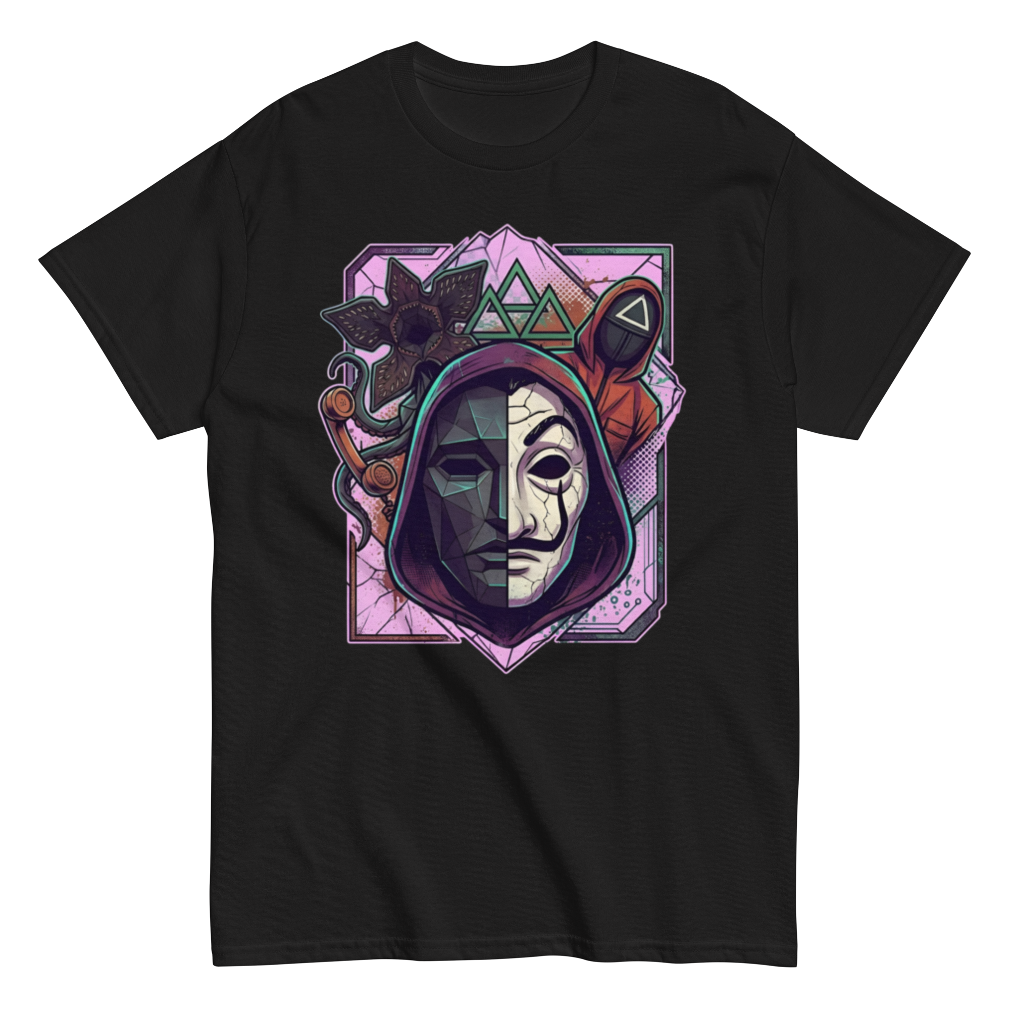 unisex-classic-tee-black-front-6a7132cf7937a.png Anarchy Syndicate - Image 1