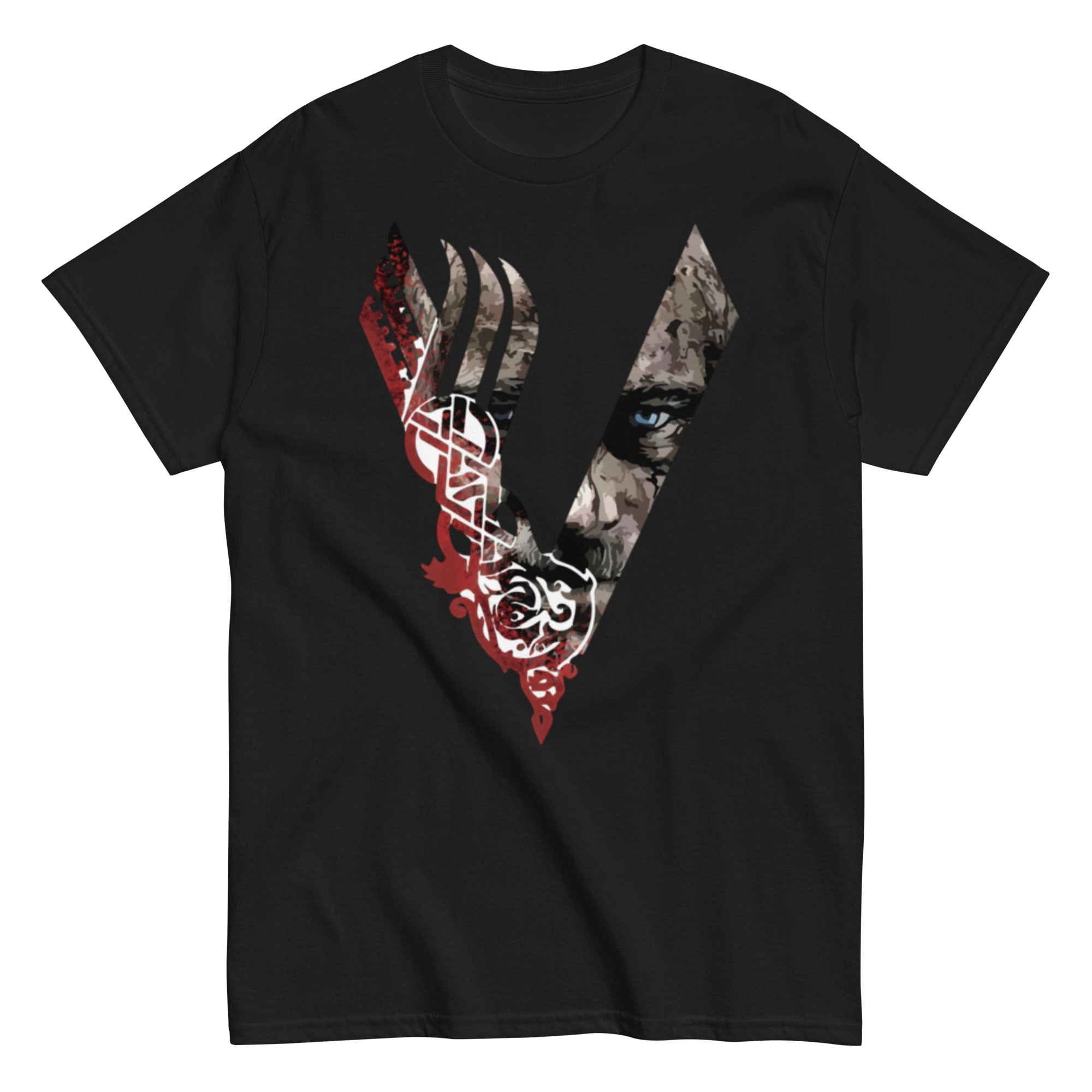 unisex-classic-tee-black-front-6a713b35b03c4.png Norse Conquest - Image 1