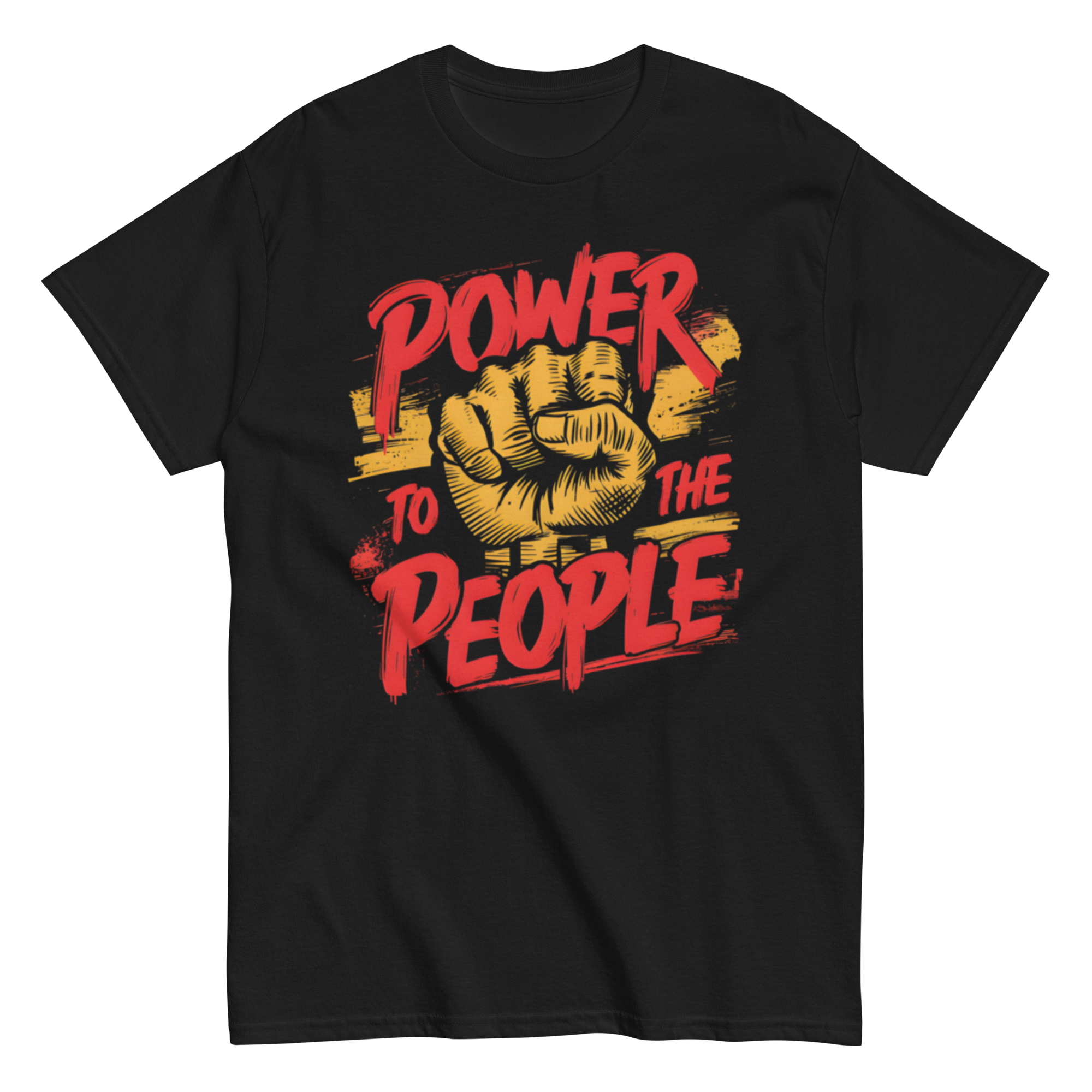 unisex-classic-tee-black-front-6a754fb2a65cd.png Collective Voice - Image 1