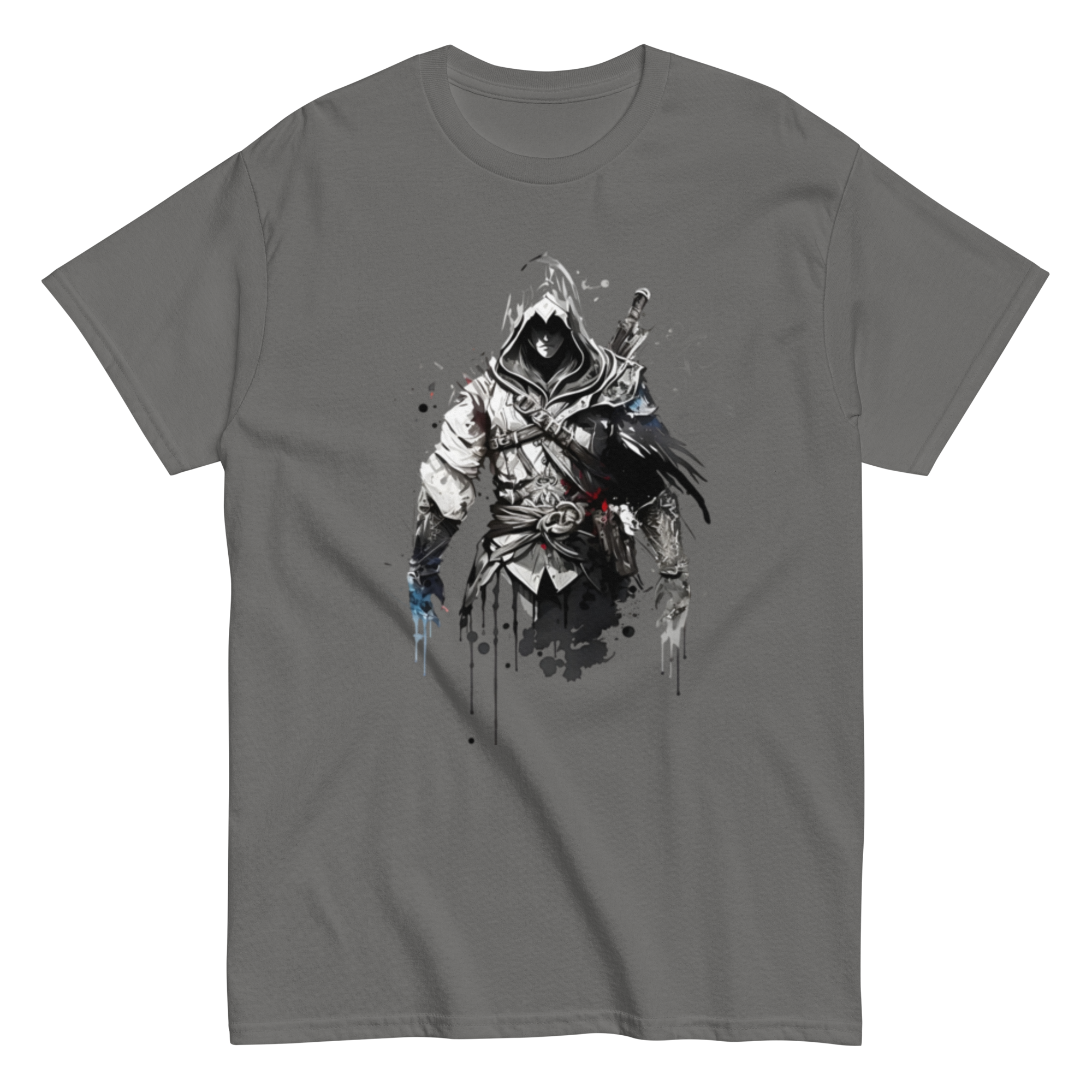 unisex-classic-tee-charcoal-front-6a721f5a6b217.png Shadow Creed - Image 1