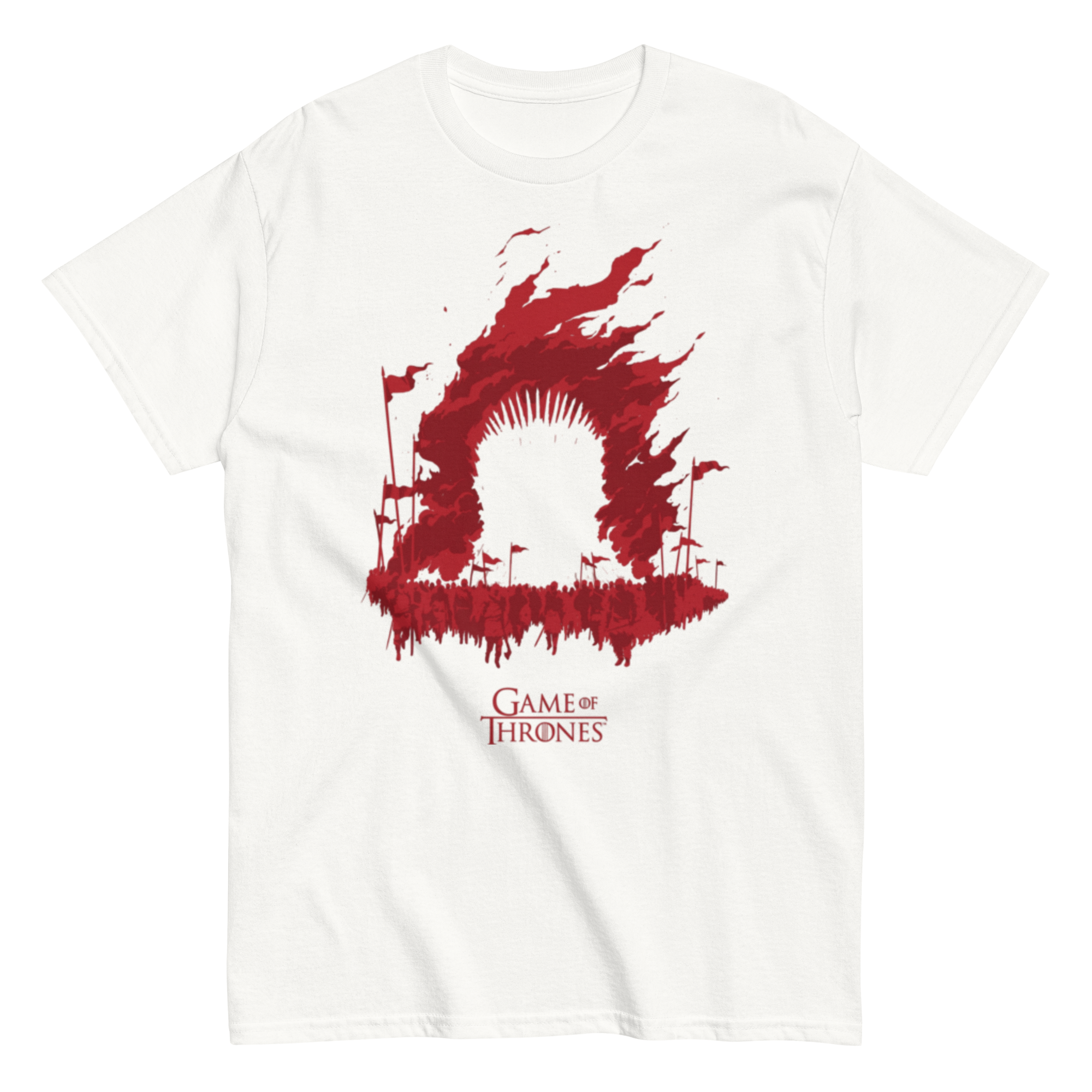 unisex-classic-tee-white-front-6a71363296be2.png Reign of Crimson - Image 1