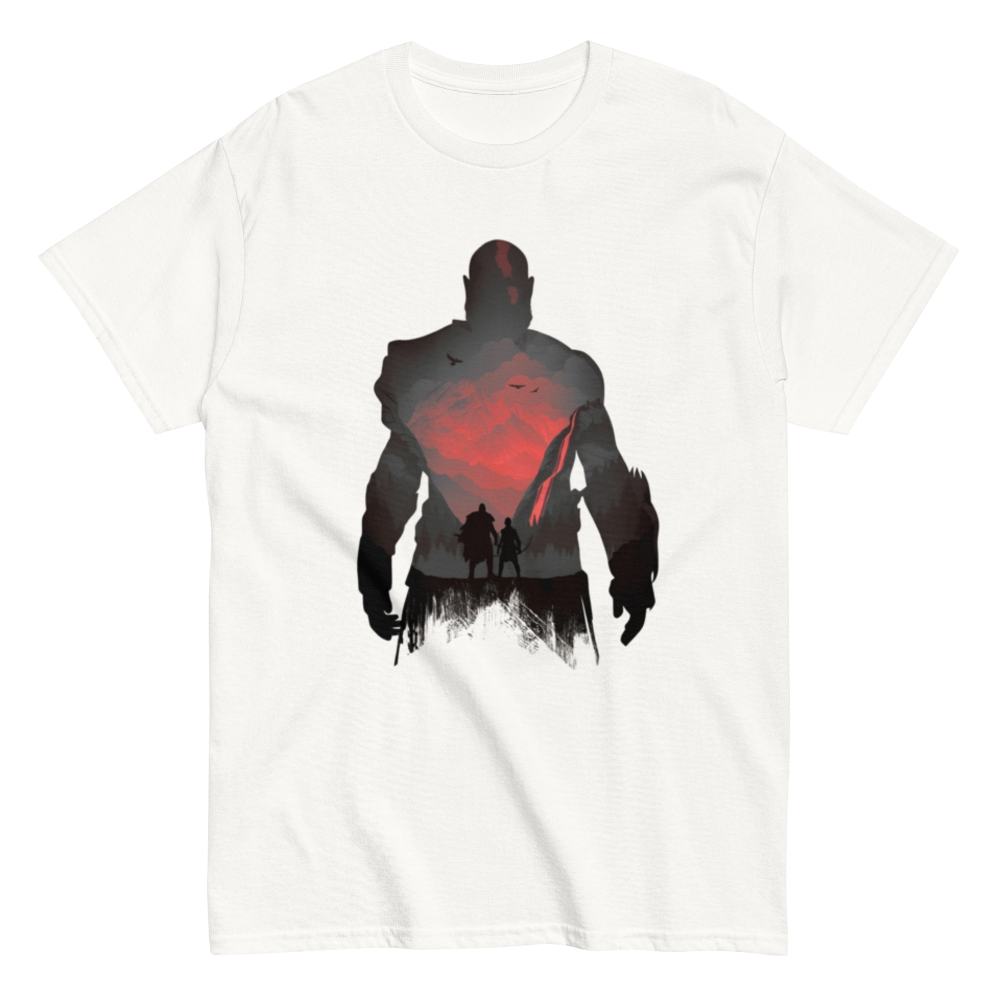 unisex-classic-tee-white-front-6a7215b2deae3.png Realm of the Father - Image 1