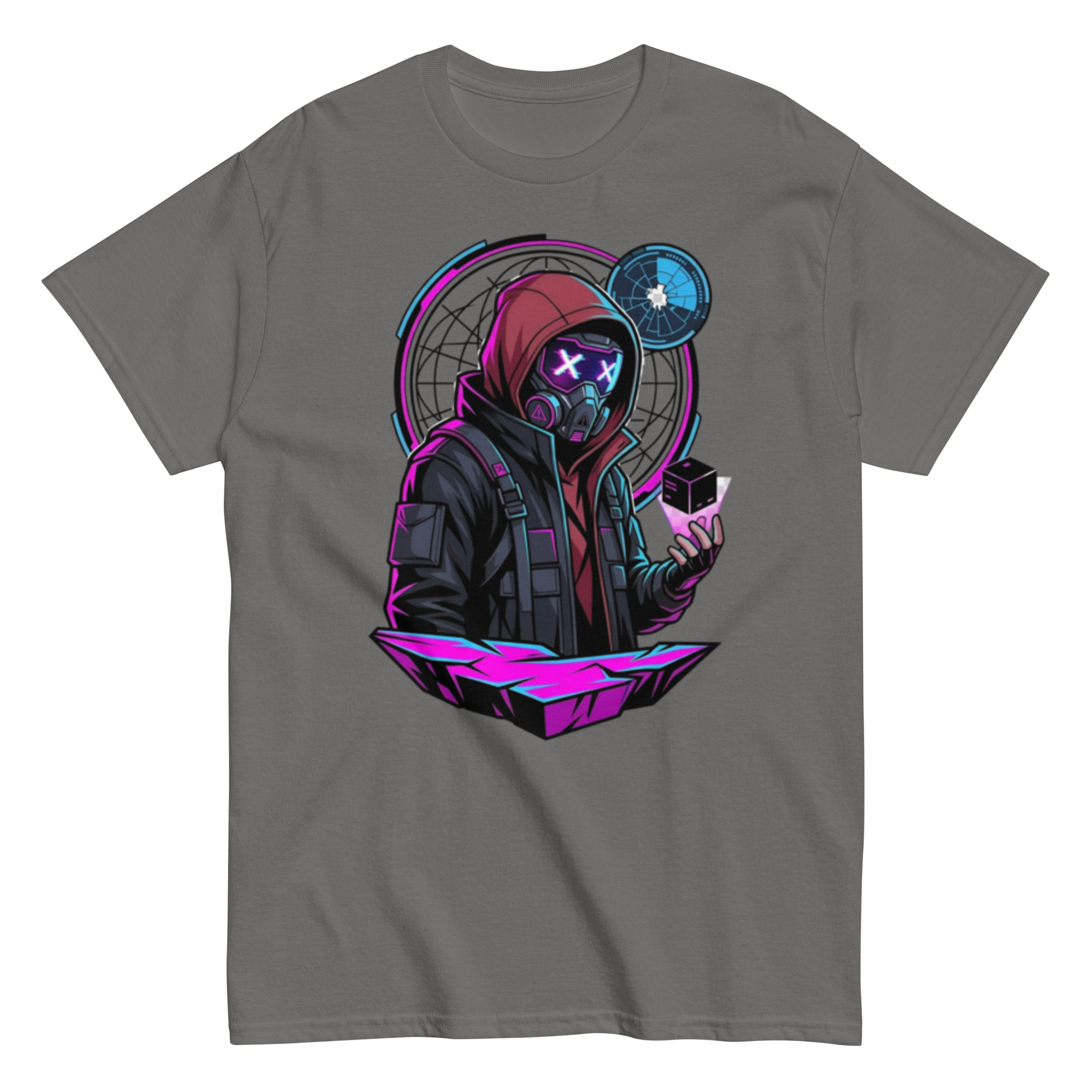 unisex-classic-tee-charcoal-front-6a74f32ca5f5d.png Data Anomaly - Image 1