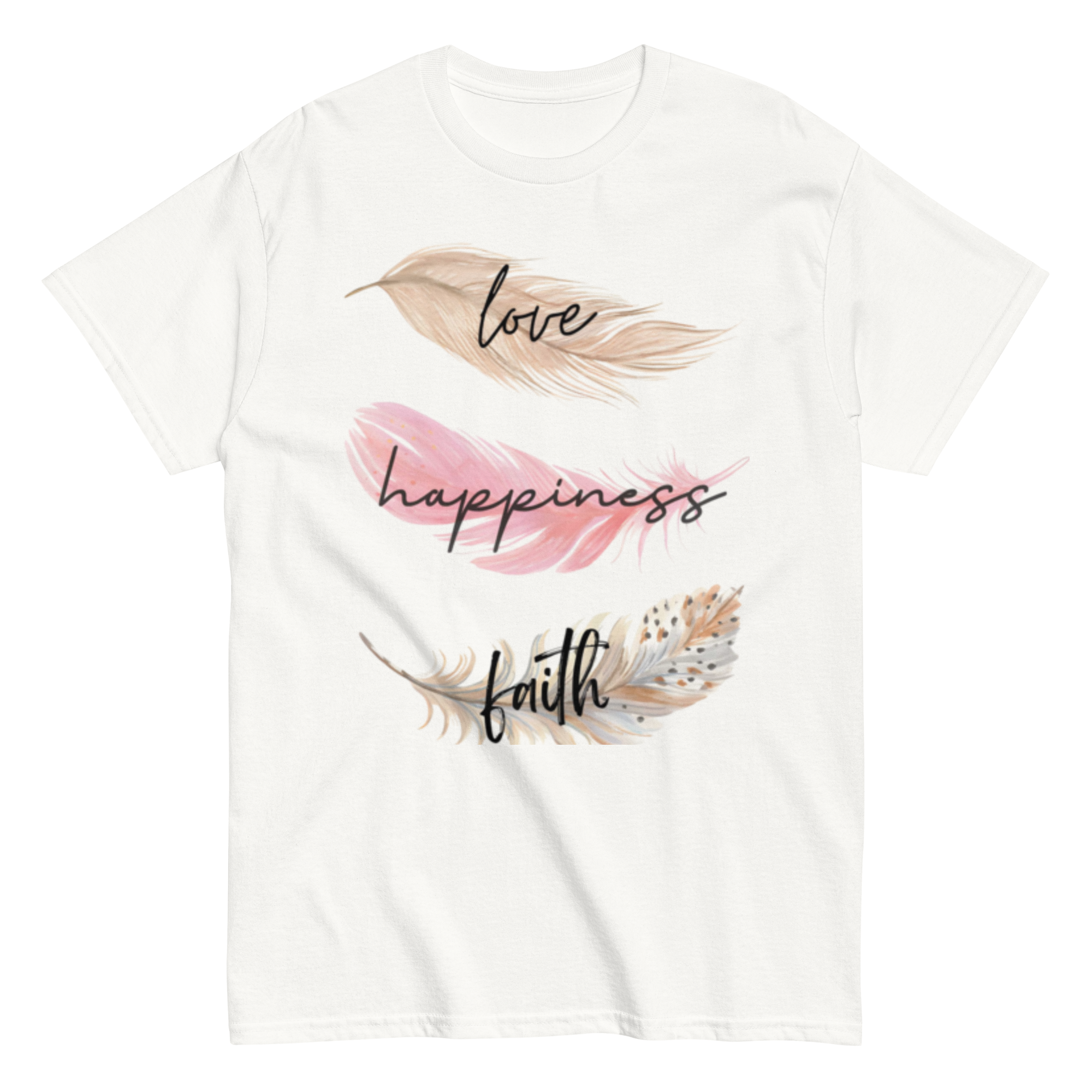 unisex-classic-tee-white-front-6a754b84e932f.png Boho Soul Grace - Image 1